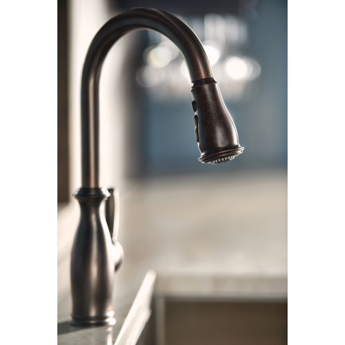 Main product image of Brantford Oil Rubbed Bronze 1 Handle Pulldown Kitchen Faucet, 7185ORB