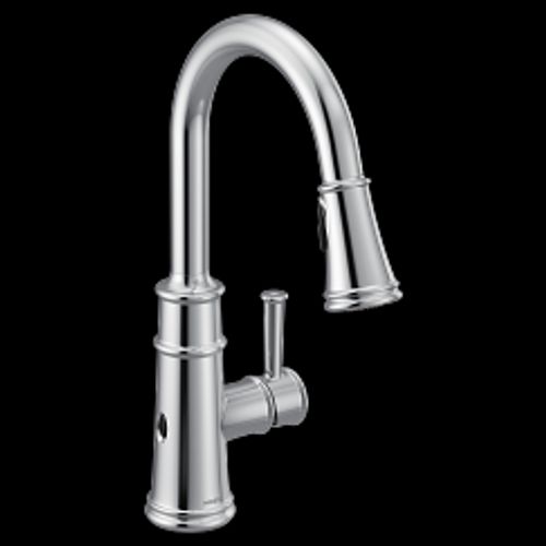 Main product image of Belfield Chrome 1 Handle Pulldown Kitchen Faucet, 7260EWC