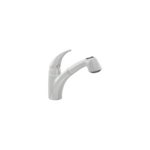 7560V - Moen 7560V - Extensa Single Handle Ivory Kitchen Faucet with ...