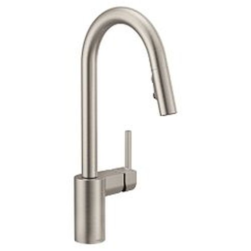 Main product image of Align Spot Resist Stainless 1 Handle Pulldown Kitchen Faucet, 7565SRS