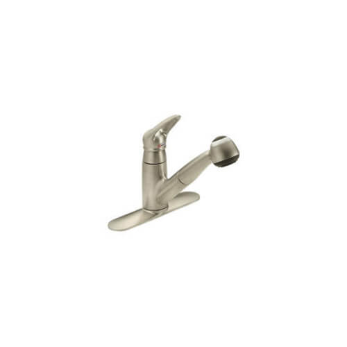 7570SL 7570SL Salora Single Handle Stainless Kitchen Faucet with