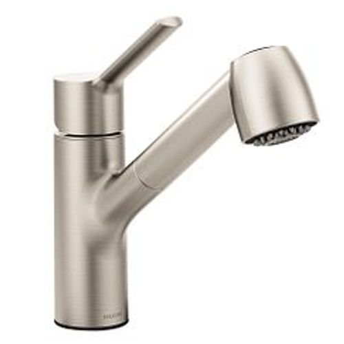 Main product image of Method Spot Resist Stainless 1 Handle Pullout Kitchen Faucet, 7585SRS