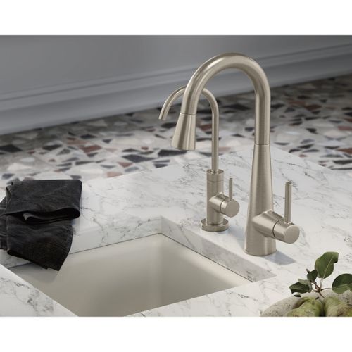Main product image of Sleek Spot Resist Stainless 1 Handle Bar Faucet, 7664SRS