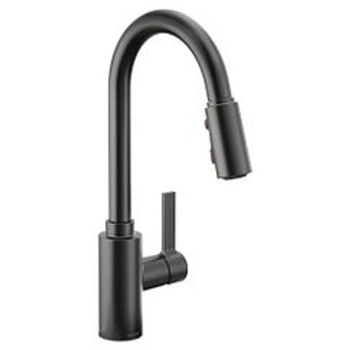 7882BL - Moen 7882BL - Genta Lx Matte Black 1 Handle Pulldown Kitchen ...