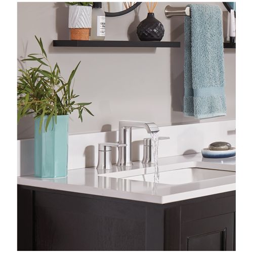 84763 Moen 84763 Genta Chrome 2 Handle Bathroom Faucet