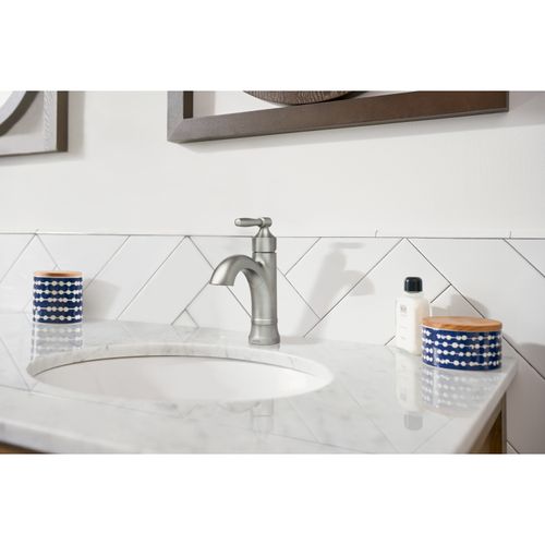 Main product image of Halle Spot Resist Brushed Nickel 1 Handle Bathroom Faucet, 84970SRN