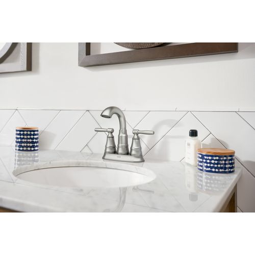 Main product image of Halle Spot Resist Brushed Nickel 2 Handle Bathroom Faucet, 84971SRN