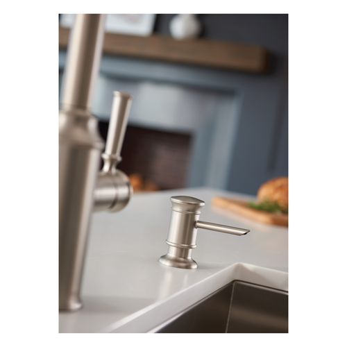 Main product image of Glenshire Spot Resist Stainless 1 Handle High Arc Pulldown Kitchen Faucet