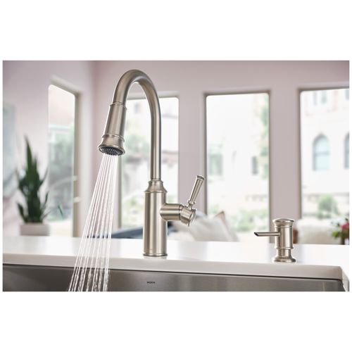 87731SRS - Moen 87731SRS - Glenshire Spot Resist Stainless 1 Handle ...