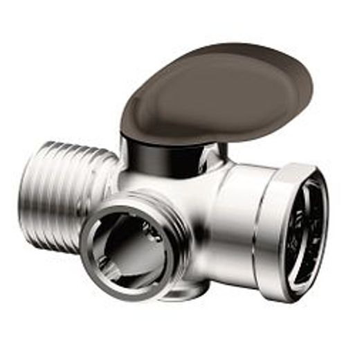 Main product image of Chrome Shower Arm Diverter (2.5"l X 2"w X 3"h), A720