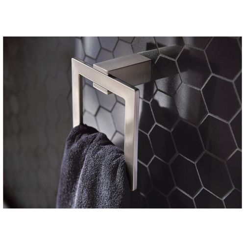 Main product image of Kyvos Brushed Nickel Towel Ring, BP3786BN