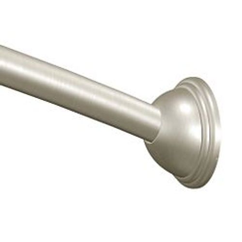 Main product image of Brushed Nickel 5' Curved Shower Rod, Csr2165bn