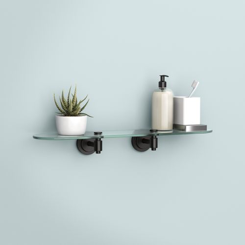 Moen DN0790CH Chrome Vanity Shelf - Bathroom Wall Mount Shelf, Inspirations Collection
