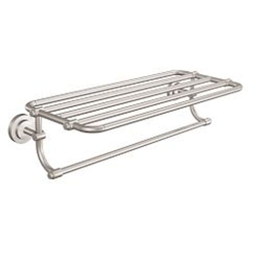 Main product image of Iso Brushed Nickel Towel Shelf, DN0794BN