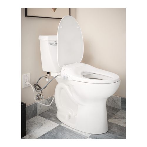Main product image of 2-series White Electronic Elongated Bidet Seat, EB800-E
