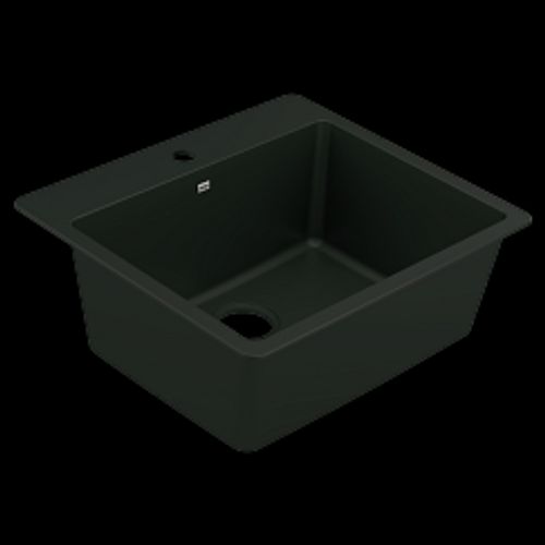 Main product image of 25" X 22" Granite Single Bowl Dual Mount Sink, GGB3019B