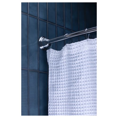 Main product image of 57-60" Curved Shower Rod w/ Magnetix Chrome Tension Or Permanent Mount, MDN2170CH