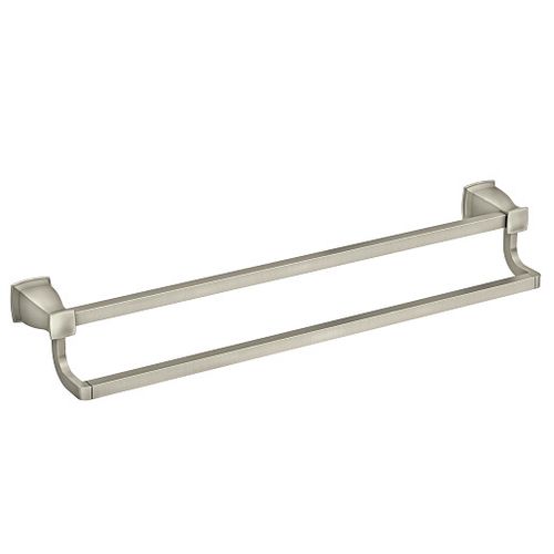 Main product image of Hensley Brushed Nickel 24" Double Towel Bar, MY3522BN