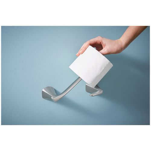 Main product image of Lindor Spot Resist Brushed Nickel Pivoting Paper Holder, MY8708BN
