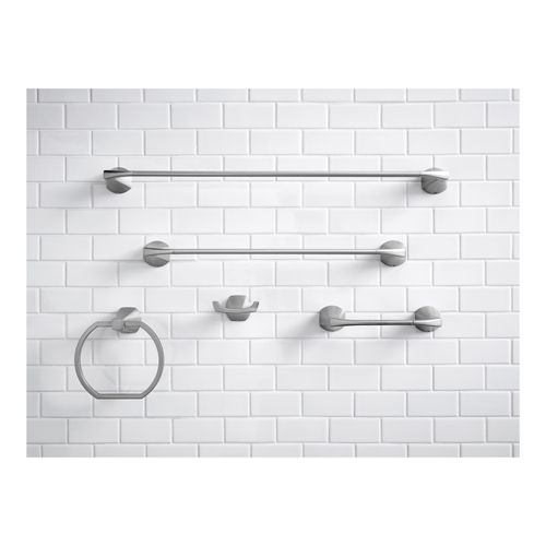 Main product image of Lindor Spot Resist Brushed Nickel Towel Ring, MY8786BN
