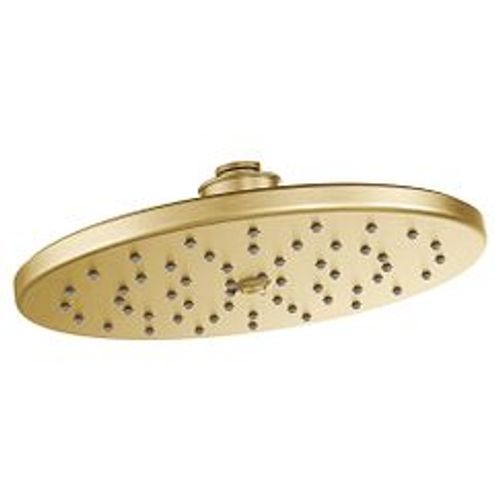 Main product image of Brushed Gold 1 Function 10" Diameter Spray Head Eco-performance Showerhead, S112BG
