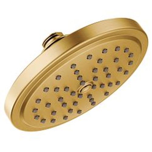 Main product image of Brushed Gold 1 Function 6-3/4" Diameter Spray Head Eco-performance Rainshower, 1.75 Gpm, S176EPBG