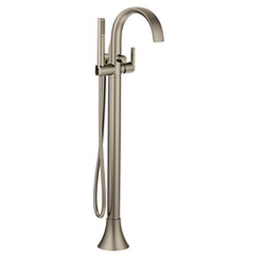 Main product image of Doux Brushed Nickel 1 Handle Tub Filler Includes Hand Shower, S3105BN