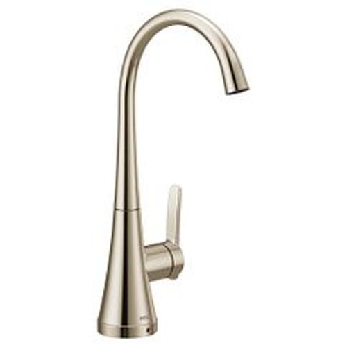 Main product image of Moen Polished Nickel 1 Handle Single Mount Beverage Faucet, S5535NL