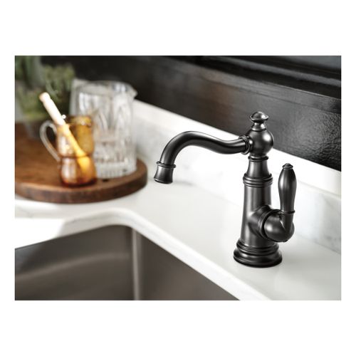 Main product image of Weymouth Matte Black 1 Handle Bar Faucet, S62101BL