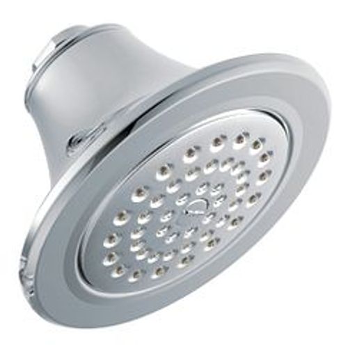 Main product image of Chrome 1 Function 5-7/8" Diameter Standard Spray Head, 2.5 Gpm