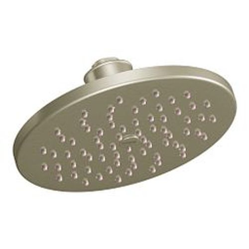 Main product image of Brushed Nickel 1 Function 8" Diameter Spray Head Rainshower, Flat, S6360BN