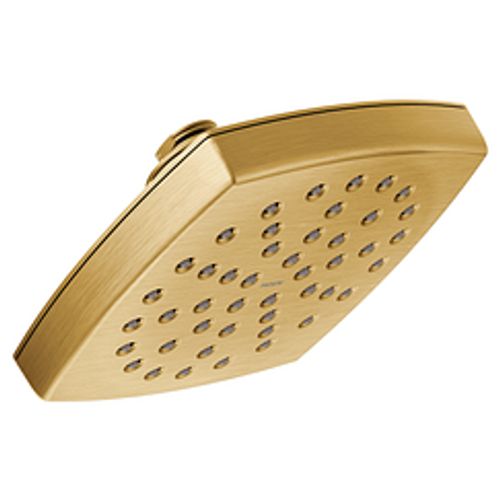 Main product image of Brushed Gold 1 Function 6" Diameter Spray Head Eco-performance Rainshower, 2.5 Gpm, S6365EPBG