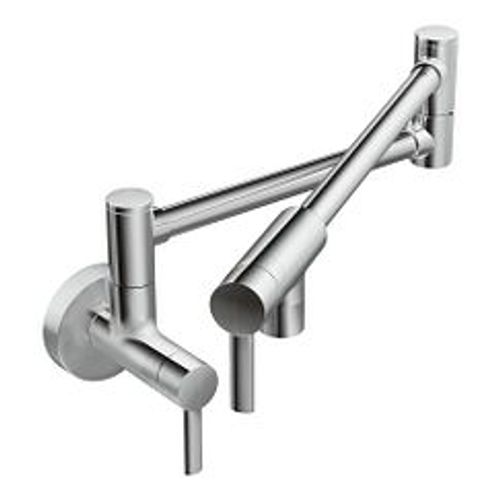 Main product image of Modern Pot Filler Chrome 2 Handle Kitchen Faucet, S665