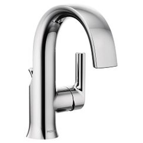 Main product image of Doux Chrome 1 Handle Bathroom Faucet, S6910