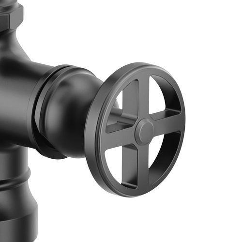 Main product image of Paterson Matte Black 1 Handle Pulldown Kitchen Faucet, S72003BL
