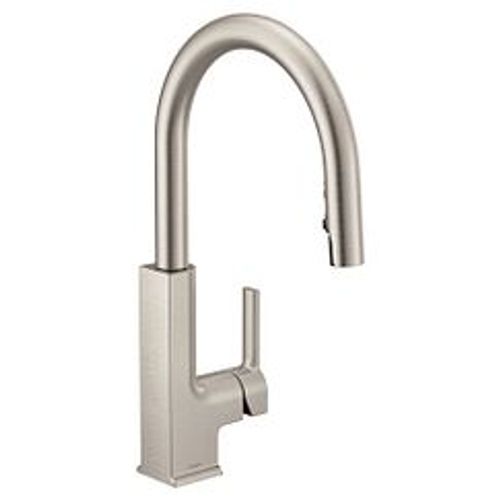 Main product image of Sto Spot Resist Stainless 1 Handle Pulldown Kitchen Faucet, S72308SRS