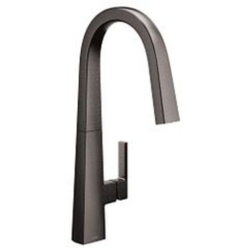 Main product image of Nio Black Stainless 1 Handle Pulldown Kitchen Faucet, S75005BLS