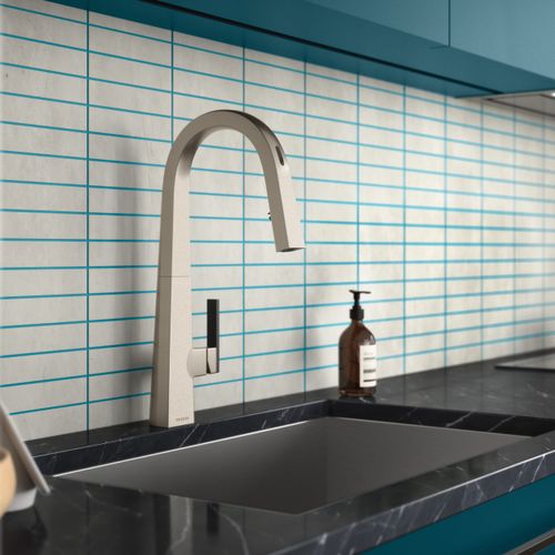 S75005bl S75005EV2SRS - Moen S75005EV2SRS - spot Resist Stainless Hands Free ...