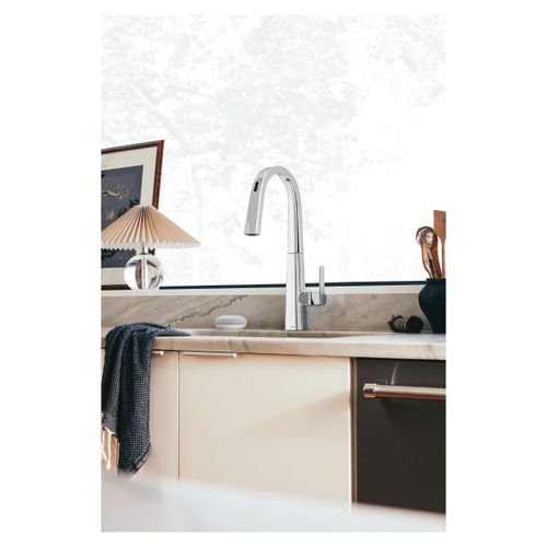 Main product image of Nio Chrome 1 Handle Pulldown Kitchen Faucet, S75005EVC