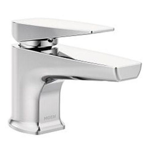 Main product image of Via Chrome 1 Handle Bathroom Faucet, Low Profile, S8001