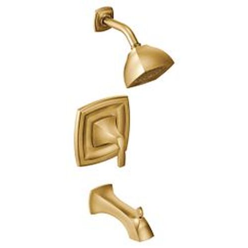 Main product image of Voss Brushed Gold Posi-temp Tub And Shower Trim, 2.5 Gpm, T2693BG