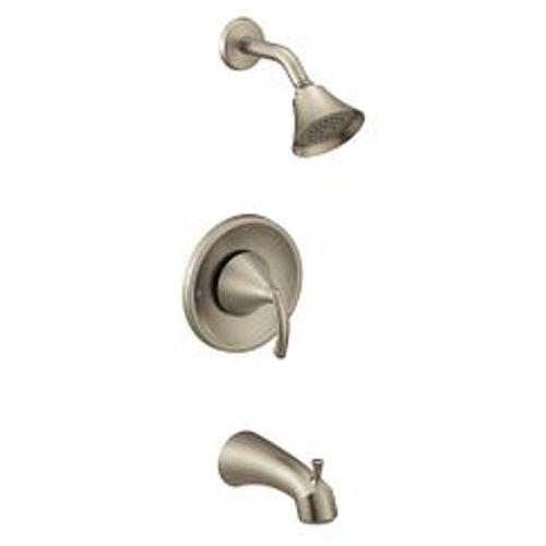 Main product image of Glyde Brushed Nickel Posi-temp Tub And Shower Trim, 2.5 Gpm, T2743BN