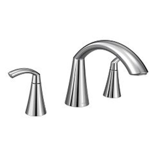 Main product image of Glyde Chrome 2 Handle Roman Tub Faucet