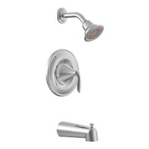 T62133EP - Moen T62133EP - Eva Chrome Posi-temp Eco-performance Tub And ...