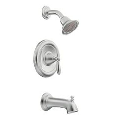 Main product image of Brantford Chrome Posi-temp Eco-performance Tub And 3.5" Diameter Shower Trim, 1.75 Gpm, T62153EP