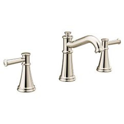 Main product image of Belfield Polished Nickel 2 Handle Bathroom Faucet, Widespread, T6405NL
