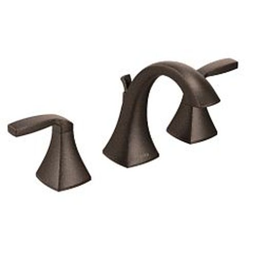 Main product image of Voss Oil Rubbed Bronze 2 Handle Bathroom Faucet, Widespread, T6905ORB