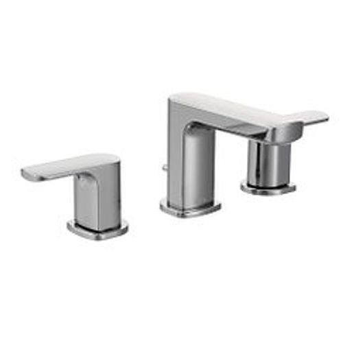 Main product image of Rizon Chrome 2 Handle Bathroom Faucet, Widespread, T6920