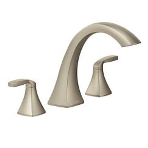 Main product image of Voss Brushed Nickel 2 Handle Roman Tub Faucet, T693BN