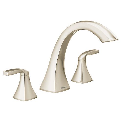Main product image of Voss 2 Handle Roman Tub Faucet (Polished Nickel), T693NL